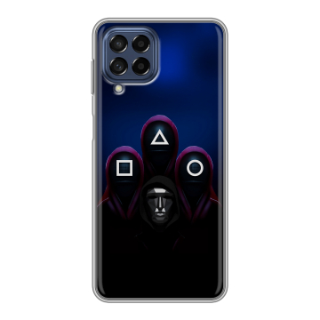 Силиконовый чехол на Samsung Galaxy M53 5G с принтом Игра Кальмара