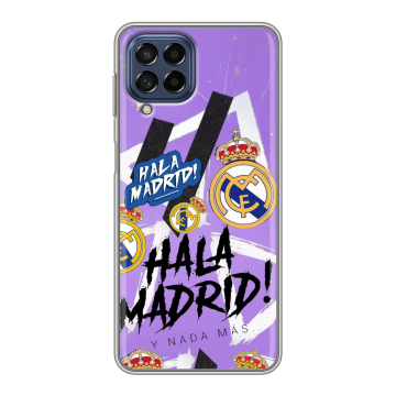 Силиконовый чехол на Samsung Galaxy M53 5G с принтом Real Madrid Реал Мадрид