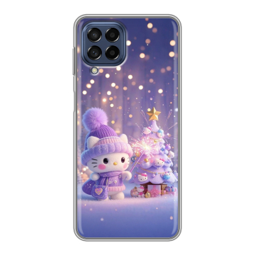 Силиконовый чехол на Samsung Galaxy M53 5G с принтом Новый год