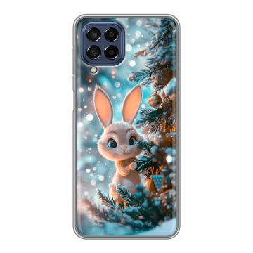 Силиконовый чехол на Samsung Galaxy M53 5G с принтом Новый год