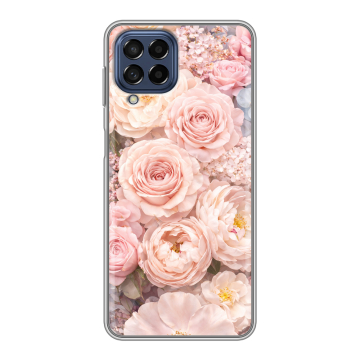 Силиконовый чехол на Samsung Galaxy M53 5G с принтом женский Силиконовый чехол на Samsung Galaxy M53 5G с принтом женский