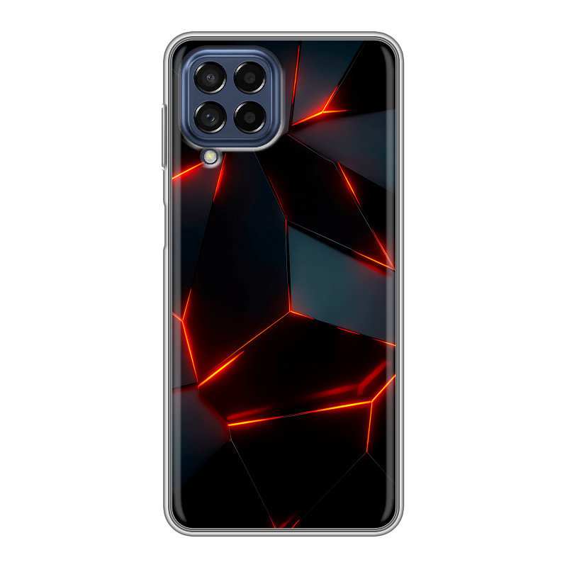 Силиконовый чехол на Samsung Galaxy M53 5G с принтом Яркие абстракции Силиконовый чехол на Samsung Galaxy M53 5G с принтом Яркие абстракции