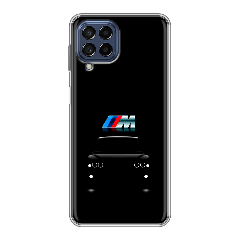 Силиконовый чехол на Samsung Galaxy M53 5G с принтом БМВ BMW Силиконовый чехол на Samsung Galaxy M53 5G с принтом БМВ BMW
