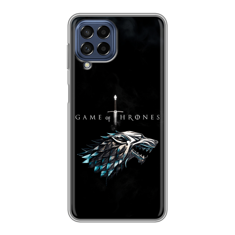 Силиконовый чехол на Samsung Galaxy M53 5G с принтом Игра Престолов Game Thrones Силиконовый чехол на Samsung Galaxy M53 5G с принтом Игра Престолов Game Thrones