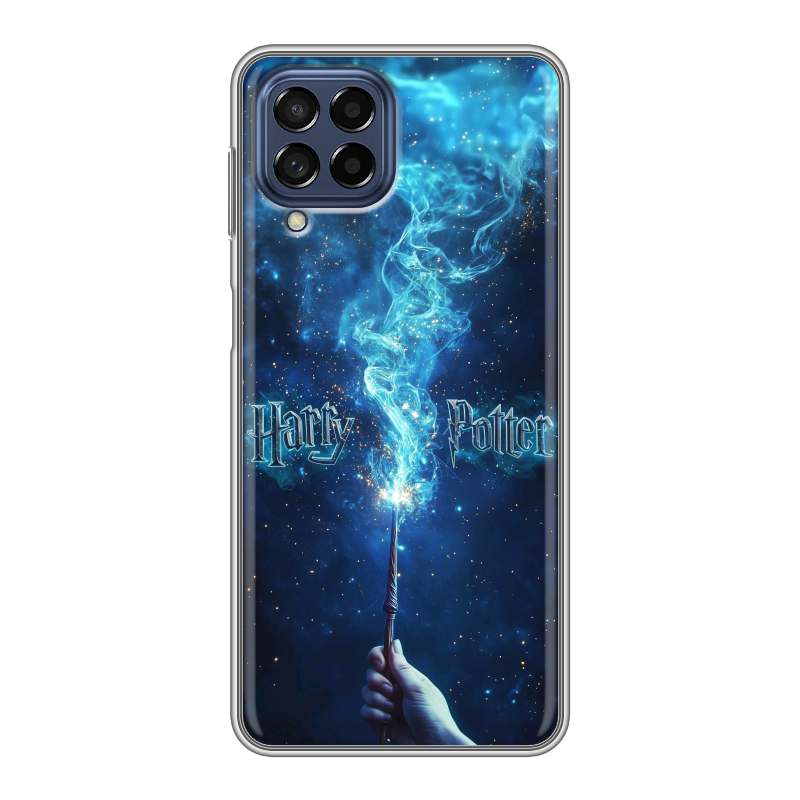 Силиконовый противоударный чехол на Samsung Galaxy M53 5G с принтом Harry Potter Гарри Поттер Силиконовый противоударный чехол на Samsung Galaxy M53 5G с принтом Harry Potter Гарри Поттер