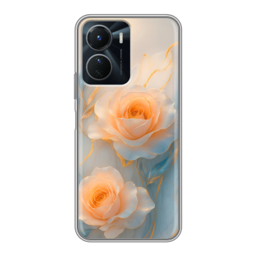 Силиконовый чехол на Vivo Y16 с принтом Женский Силиконовый чехол на Vivo Y16 с принтом Женский