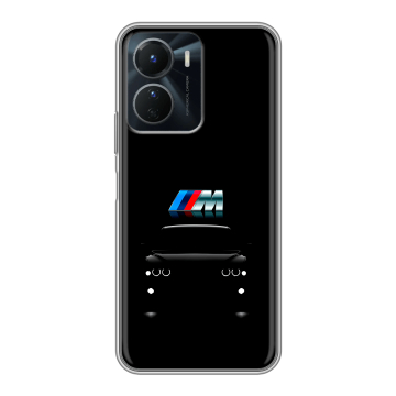 Силиконовый чехол на Vivo Y16 с принтом БМВ BMW Силиконовый чехол на Vivo Y16 с принтом БМВ BMW