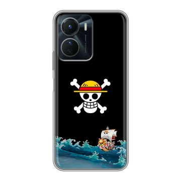 Силиконовый чехол на Vivo Y16 с принтом One Piece Ван Пис