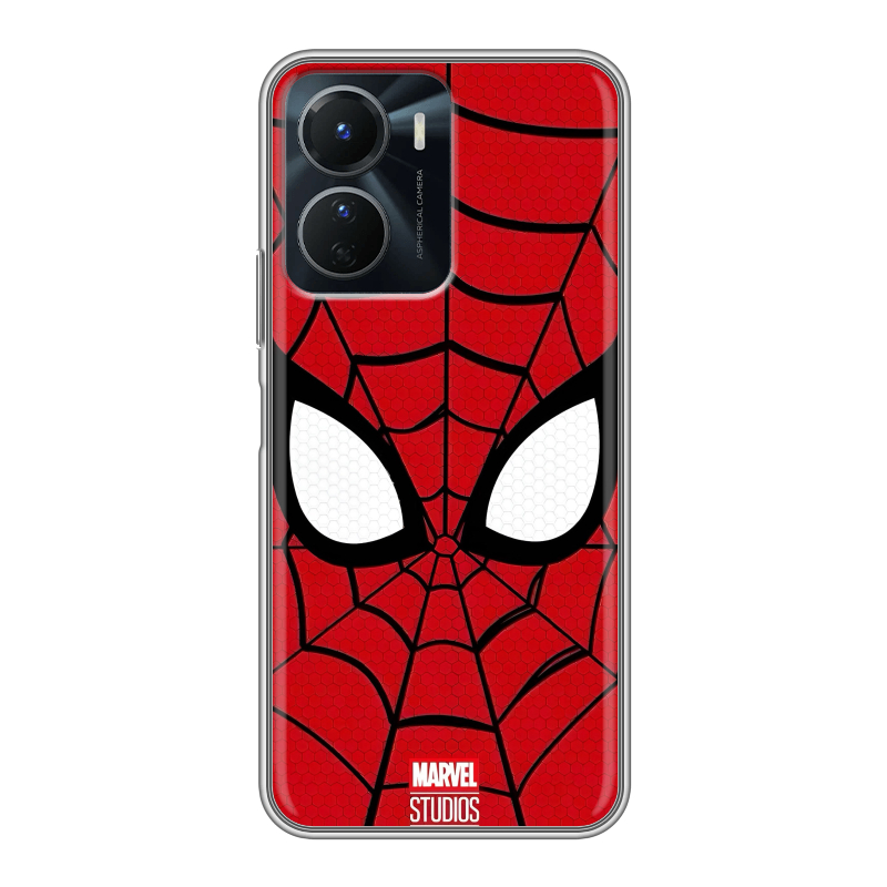 Силиконовый чехол на Vivo Y16 с принтом человек паук spiderman Силиконовый чехол на Vivo Y16 с принтом человек паук spiderman