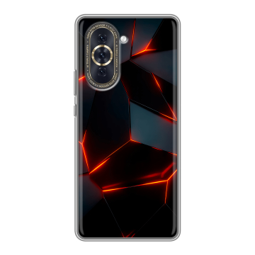 Силиконовый чехол на Huawei Nova 10 с принтом Яркие абстракции Силиконовый чехол на Huawei Nova 10 с принтом Яркие абстракции