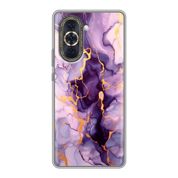 Силиконовый чехол на Huawei Nova 10 с принтом Мрамор