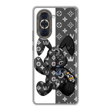 Силиконовый чехол на Huawei Nova 10 с принтом Луи робот