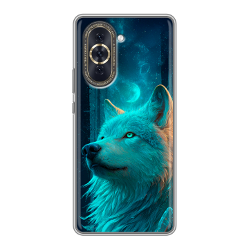 Силиконовый чехол на Huawei Nova 10 с принтом бабочки саккура Силиконовый чехол на Huawei Nova 10 с принтом бабочки саккура