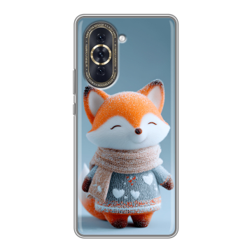 Силиконовый чехол на Huawei Nova 10 с принтом Лиса Силиконовый чехол на Huawei Nova 10 с принтом Лиса