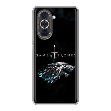 Силиконовый чехол на Huawei Nova 10 с принтом Игра Престолов Game Thrones