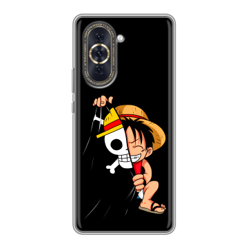 Силиконовый чехол на Huawei Nova 10 с принтом One Piece Ван Пис