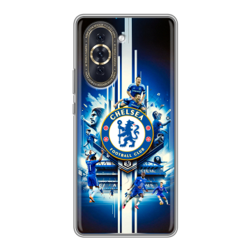 Силиконовый чехол на Huawei Nova 10 с принтом Chelsea Челси