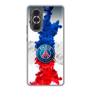 Силиконовый чехол на Huawei Nova 10 с принтом PSG ПСЖ