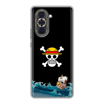 Силиконовый чехол на Huawei Nova 10 с принтом One Piece Ван Пис