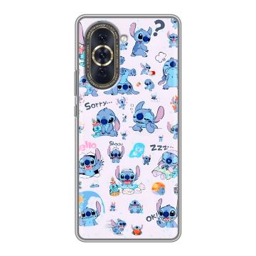 Силиконовый чехол на Huawei Nova 10 с принтом Лило и Стич