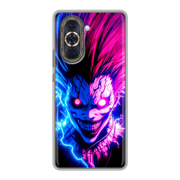 Силиконовый чехол на Huawei Nova 10 с принтом Death note Тетрадь смерти