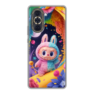 Силиконовый чехол на Huawei Nova 10 с принтом Labubu Лабубу Силиконовый чехол на Huawei Nova 10 с принтом Labubu Лабубу