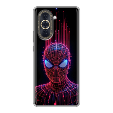 Силиконовый чехол на Huawei Nova 10 с принтом Spiderman Человек паук