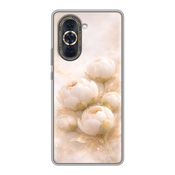 Силиконовый чехол на Huawei Nova 10 с принтом женский