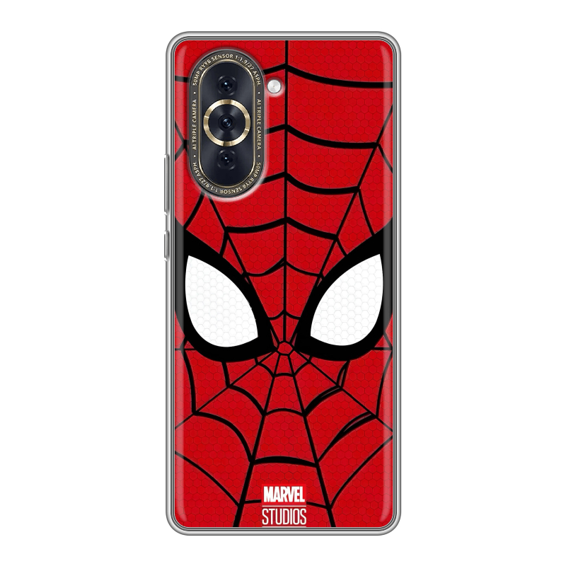 Силиконовый чехол на Huawei Nova 10 с принтом человек паук spiderman Силиконовый чехол на Huawei Nova 10 с принтом человек паук spiderman