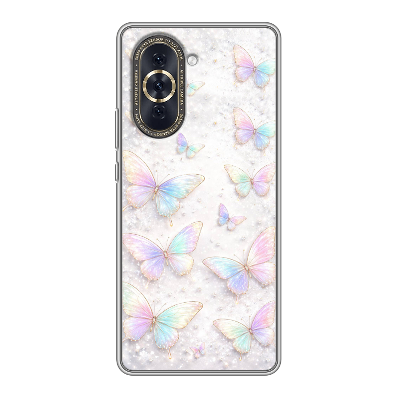 Силиконовый противоударный чехол на Huawei Nova 10 с принтом женский Силиконовый противоударный чехол на Huawei Nova 10 с принтом женский