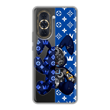 Силиконовый чехол на Huawei Nova 10 Pro с принтом Луи робот Силиконовый чехол на Huawei Nova 10 Pro с принтом Луи робот
