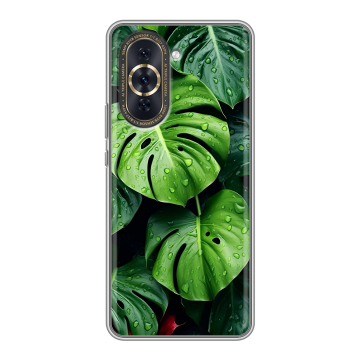 Силиконовый чехол на Huawei Nova 10 Pro с принтом Листья Силиконовый чехол на Huawei Nova 10 Pro с принтом Листья