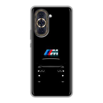 Силиконовый чехол на Huawei Nova 10 Pro с принтом БМВ BMW