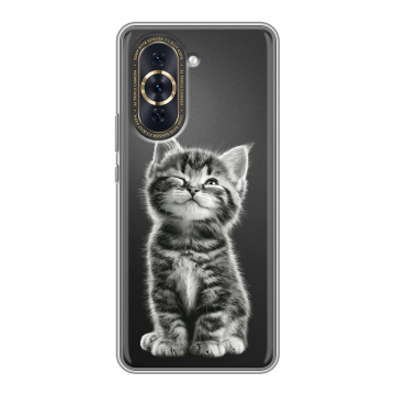 Силиконовый чехол на Huawei Nova 10 Pro с принтом Котенок Силиконовый чехол на Huawei Nova 10 Pro с принтом Котенок