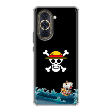 Силиконовый чехол на Huawei Nova 10 Pro с принтом One Piece Ван Пис