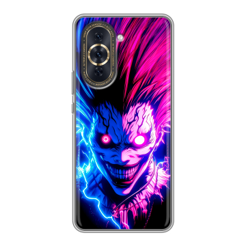 Силиконовый чехол на Huawei Nova 10 Pro с принтом Death note Тетрадь смерти