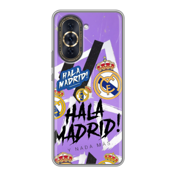 Силиконовый чехол на Huawei Nova 10 Pro с принтом Real Madrid Реал Мадрид