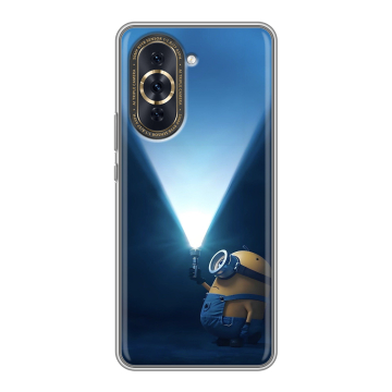 Силиконовый чехол на Huawei Nova 10 Pro с принтом Миньоны