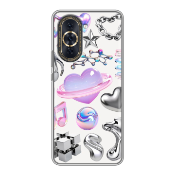 Силиконовый чехол на Huawei Nova 10 Pro с принтом Y2K Силиконовый чехол на Huawei Nova 10 Pro с принтом Y2K