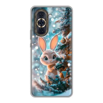 Силиконовый чехол на Huawei Nova 10 Pro с принтом Новый год Силиконовый чехол на Huawei Nova 10 Pro с принтом Новый год