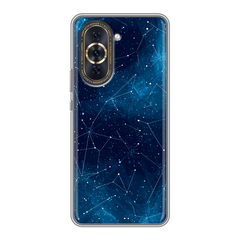 Силиконовый чехол на Huawei Nova 10 Pro с принтом Космос звезды Силиконовый чехол на Huawei Nova 10 Pro с принтом Космос звезды