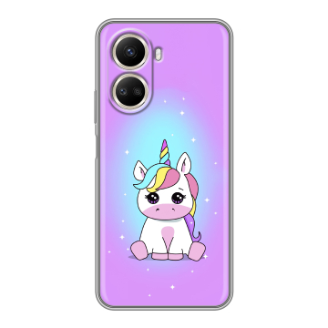 Силиконовый чехол на Huawei Nova 10 SE с принтом Единорог Силиконовый чехол на Huawei Nova 10 SE с принтом Единорог