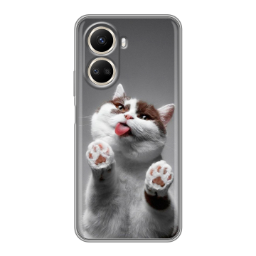 Силиконовый чехол на Huawei Nova 10 SE с принтом Коты Силиконовый чехол на Huawei Nova 10 SE с принтом Коты
