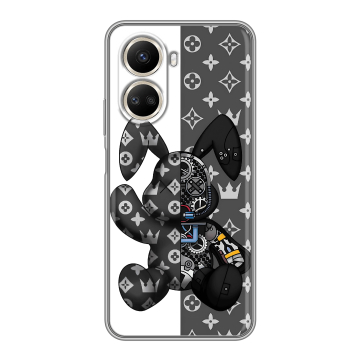 Силиконовый чехол на Huawei Nova 10 SE с принтом Луи робот Силиконовый чехол на Huawei Nova 10 SE с принтом Луи робот