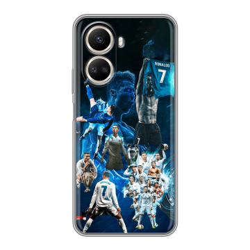Силиконовый чехол на Huawei Nova 10 SE с принтом Реал Роналдо Силиконовый чехол на Huawei Nova 10 SE с принтом Реал Роналдо