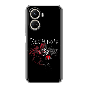 Силиконовый чехол на Huawei Nova 10 SE с принтом Death note Тетрадь смерти Силиконовый чехол на Huawei Nova 10 SE с принтом Death note Тетрадь смерти