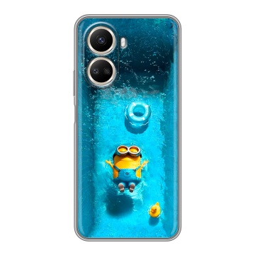 Силиконовый чехол на Huawei Nova 10 SE с принтом Миньоны Силиконовый чехол на Huawei Nova 10 SE с принтом Миньоны