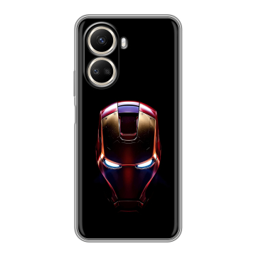 Силиконовый чехол на Huawei Nova 10 SE с принтом IronMan Железный человек