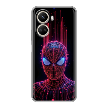 Силиконовый чехол на Huawei Nova 10 SE с принтом Spiderman Человек паук
