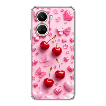 Силиконовый чехол на Huawei Nova 10 SE с принтом для девочек